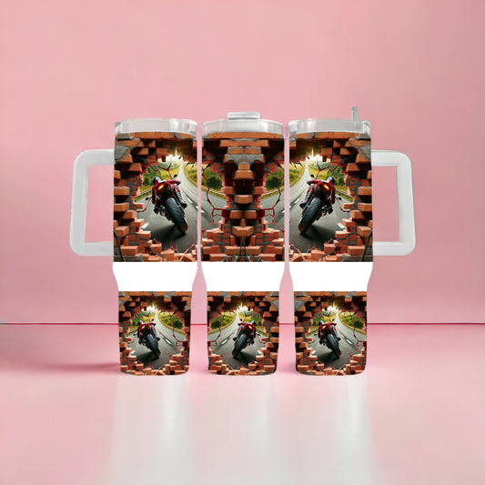 Bike Wall 40oz Tumbler