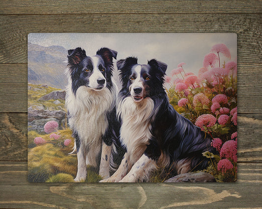 Border Collies Chopping Cutting Board