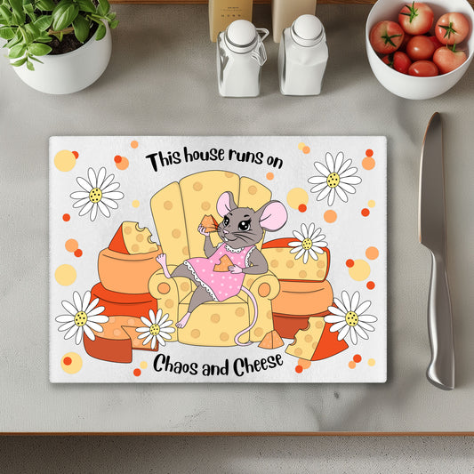 Cheese Mouse Chopping Cutting Board