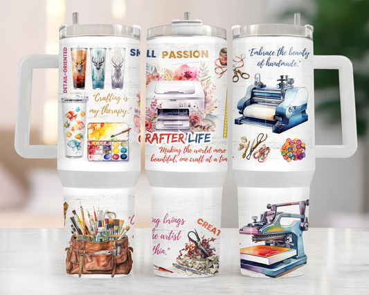 Crafter Life 40oz Tumbler