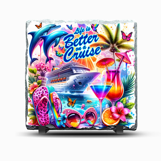 Cruise Life 2 Design Printed Rock Slate