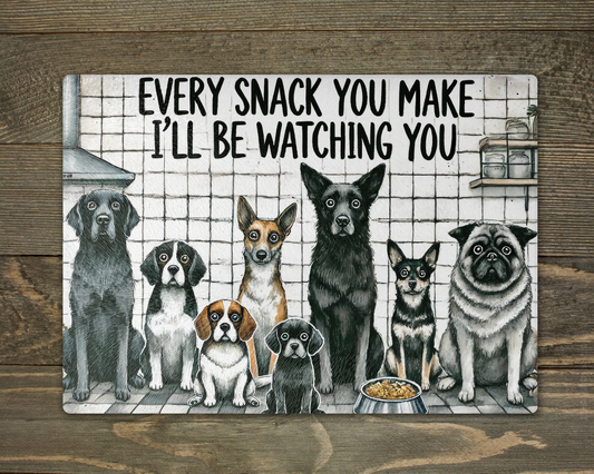 Dog Snacks Chopping Board