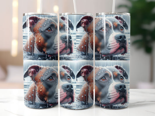 Dog in Water 20oz Tumbler