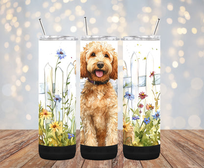 Doodle  Dog 20oz Bluetooth Speaker Tumbler