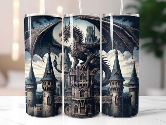 Dragon Castle 20oz Tumbler
