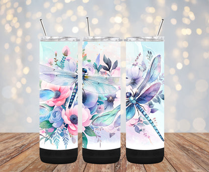 Dragonflies 20oz Bluetooth Speaker Tumbler