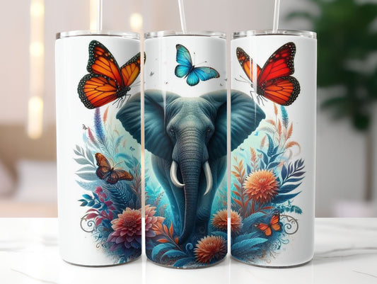 Elephant 1 Design 20oz Tumbler