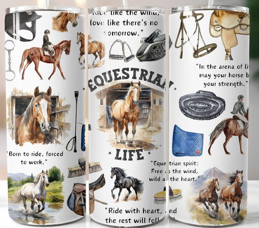 Equestrian 20oz Tumbler