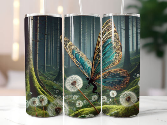 Fairy with Dandelions (9) 20oz Tumbler