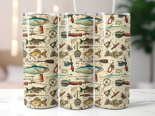 Fishing Multi 20oz Tumbler