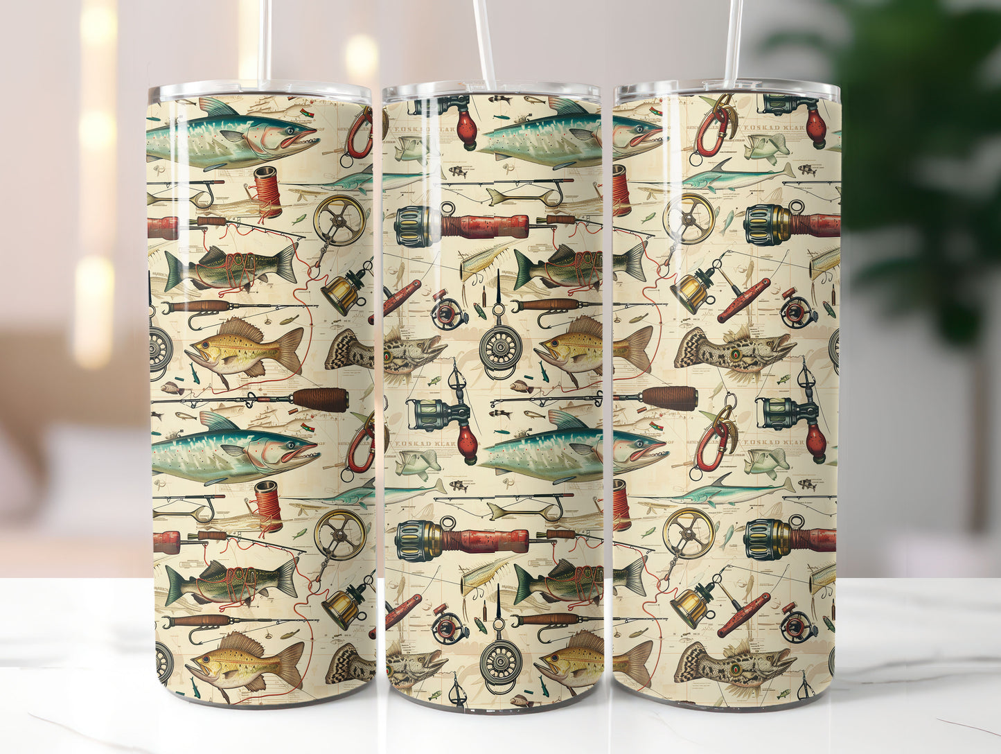 Fishing Multi 20oz Tumbler