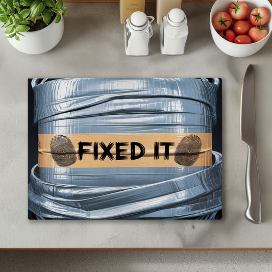 Fixed It Chopping Cutting Board or Coaster