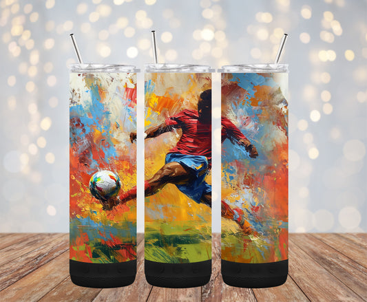 Football 20oz Bluetooth Speaker Tumbler