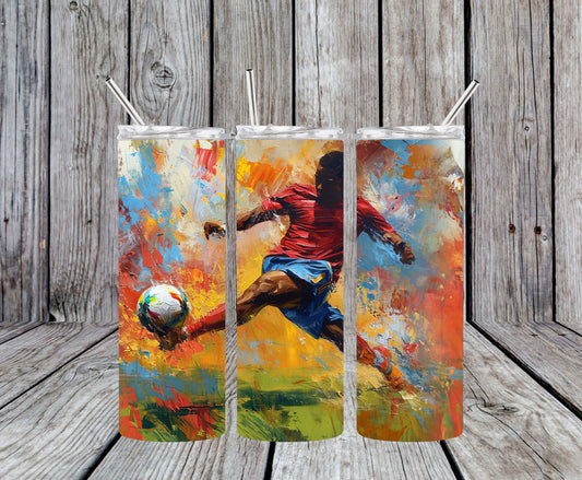 Footballer 20oz Tumbler