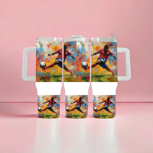 Footballer 40oz Tumbler