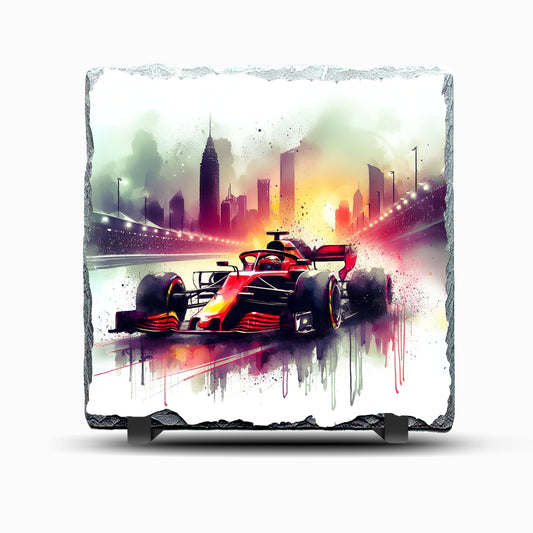 Formula 1 Car Design 6 Printed Rock Slate