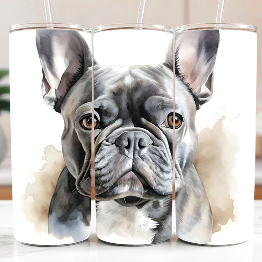 Dog Frenchie 20oz Tumbler