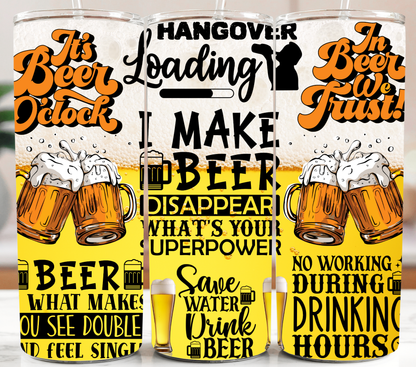 Beer Funny 20oz Tumbler