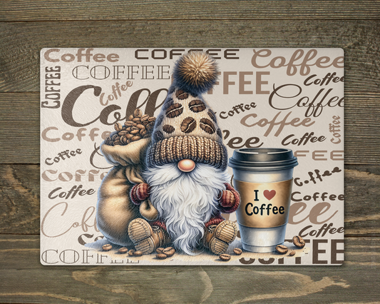 Gonk Coffee Chopping Cutting Board