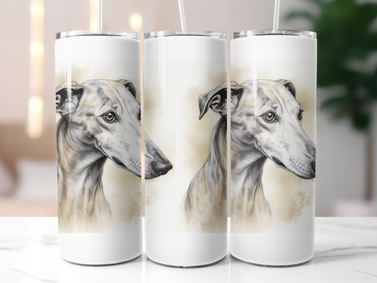 Dog Greyhound 20oz Tumbler