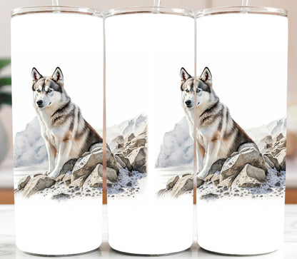 Dog - Siberian Huskey 20oz Tumbler