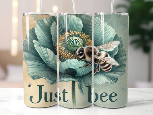 Just Bee Design 3 20oz Tumbler