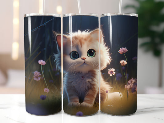 Kitten Design 20oz Tumbler