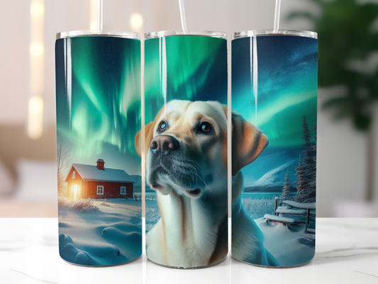 Dog Labrador 2 20oz Tumbler