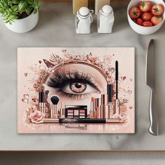 Make Up Chopping Cutting Board or Coaster