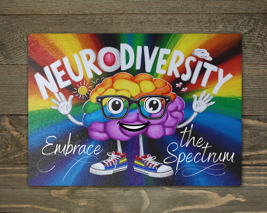 Neurodiversity Chopping Cutting Board
