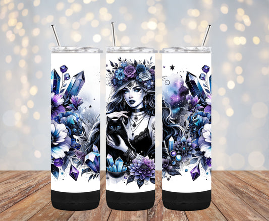 Witchy Crystals 20oz Bluetooth Speaker Tumbler