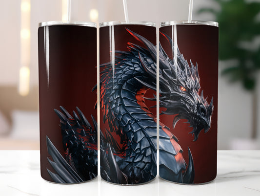 Dragon Red 20oz Tumbler