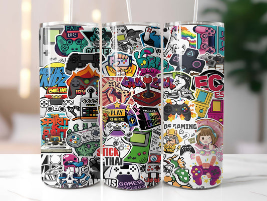 Retro Gamer 20oz Tumbler