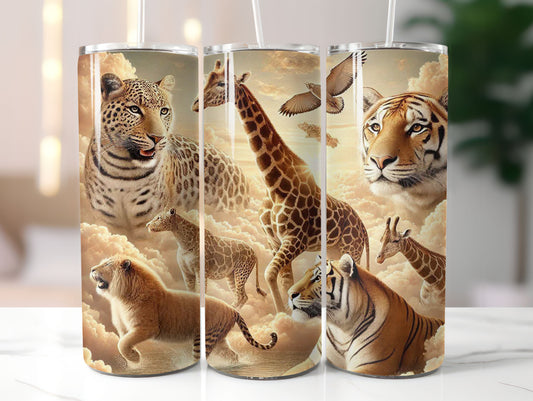 Safari Animals 20oz Tumbler
