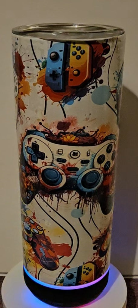 Game Controller 20oz Bluetooth Speaker Tumbler