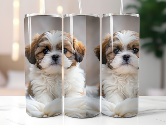 Dog Shih tzu 2 20oz Tumbler
