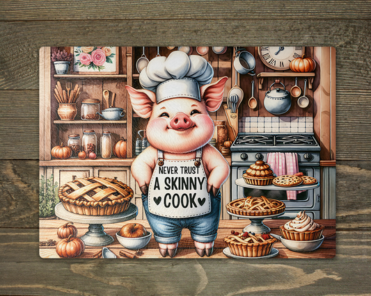 Pig Skinny Cook Chopping Cutting Board