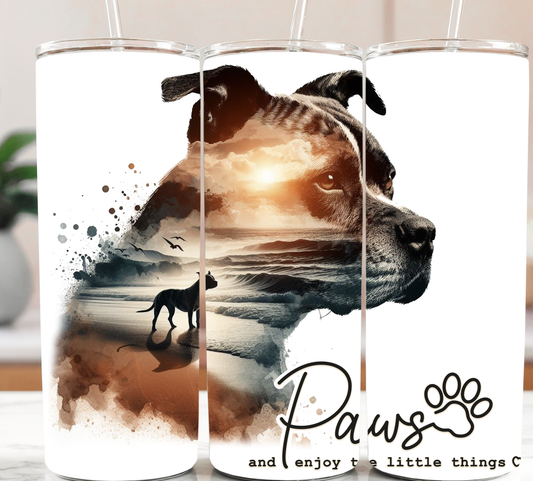 Dog Staffy 20oz Tumbler