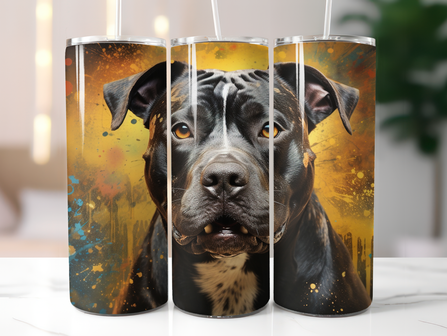 Dog Staffy 20oz Tumbler