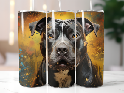 Dog Staffy 20oz Tumbler