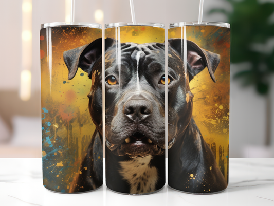 Dog Staffy 20oz Tumbler