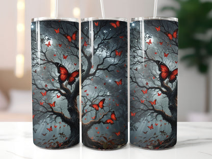 Trees and Butterflies 4 Design 20oz Tumbler