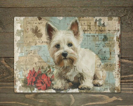Westie Chopping Cutting Board