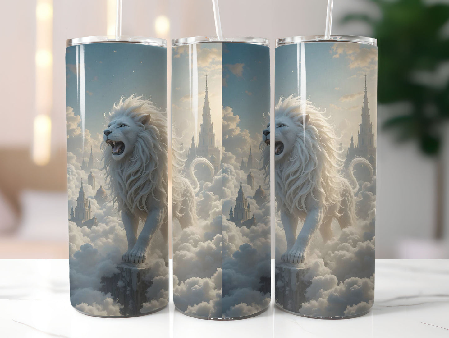 White Lion (1) 20oz Tumbler