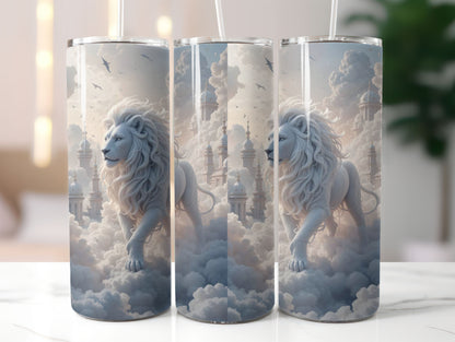 White Lion (2) 20oz Tumbler