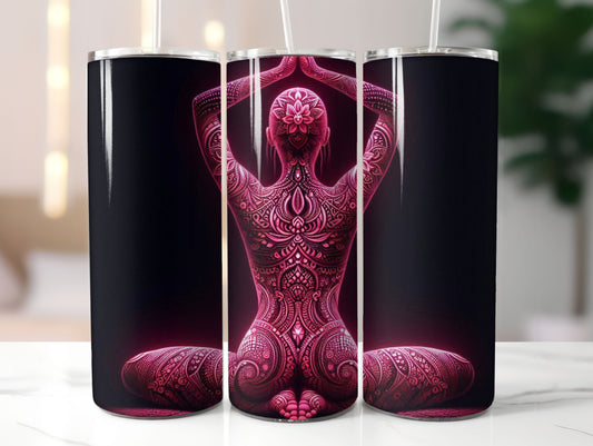 Yoga (3) 20oz Tumbler