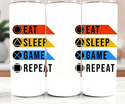 Eat, Sleep, Gamer 20oz Tumbler
