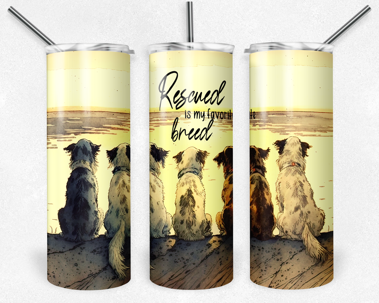Rescue Dogs 20oz Tumbler