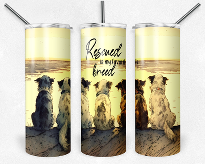 Rescue Dogs 20oz Tumbler